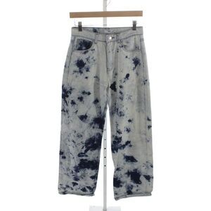 Adika Women Blue Tie Dye Straight Jeans Size M